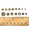15 Styles Tibetan Style Alloy Spacer Beads Set DIY-FS0007-16-5