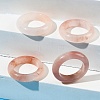Natural Xinjiang Golden Silk Jade Finger Rings for Women RJEW-G360-01A-3