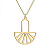 304 Stainless Steel Laser Cut Pendant Necklaces FS-WGA4904-27-1