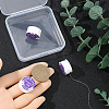 3 Rolls Special Coated Nylon Beading Threads for Seed Beads OCOR-PA0001-02C-3