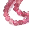 Natural Pink Tourmaline Beads Strands G-RM250101-N16-4