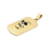304 Stainless Steel Enamel Pendants STAS-Z126-01G-2