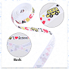 School Season Theme Polyester Printed Grosgrain Ribbon OCOR-WH20006-20B-5