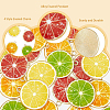 40Pcs 4 Colors Light Gold Alloy Enamel Pendants ENAM-DC0001-16-6