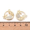 Alloy and Rhinestone Pendants PALLOY-T092-18C-G-3