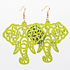 Hollow Wood Dangle Earrings FS-WG18EE7-08-1