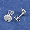 304 Stainless Steel Stud Earring Findings STAS-Z021-A-01S-2