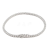925 Sterling Silver Micro Pave Cubic Zirconia Tennis Bracelets for Women BJEW-C117-01A-P02-4