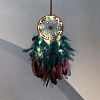 Woven Web/Net with Feather Hanging Ornaments PW-WG532D1-01-3
