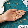 Kissitty 32Pcs 16 Styles Rack Plating Brass Toggle Clasps KK-KS0001-25-17