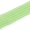 Transparent Glass Beads Strands GLAA-T032-T4mm-MD17-1