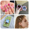 100Pcs Luminous Resin Decoden Cabochons RESI-TA0005-30-9