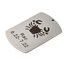 Non-Tarnish 304 Stainless Steel Pendants LS-STAS-C098-01E-P-2