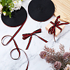 Polyester Stripe Ribbon OCOR-WH0101-165-4