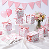 Flower Printed Paper Candy Boxes with Ribbon CON-WH0089-270B-4