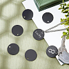 20Pcs Aluminum Blank Metal Tag FIND-BC0001-87-5