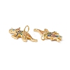 Rack Plating Brass Micro Pave Colorful Cubic Zirconia Pendants ZIRC-C040-48C-G-3
