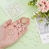 150Pcs ABS Plastic Imitation Pearl Pendants SACR-HY0001-10-3