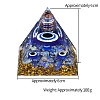 Evil Eye Orgonite Pyramid Resin Energy Generators PW-WG995EA-01-5