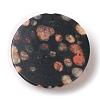 Natural Plum Blossom Jade Pendants G-G770-01B-3