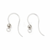 Transparent Resin Earring Hooks LS-RESI-G050-01P-1