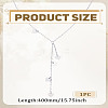 1Pc Stainless Steel Heart Bid Necklaces for Women NJEW-LP0003-22A-2