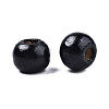 Dyed Natural Wood Beads WOOD-Q006-8mm-17-LF-3
