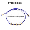 5Pcs Nylon Thread Bracelets BJEW-FS00020-4