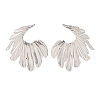 304 Stainless Steel Stud Earrings for Women EJEW-K306-11P-4