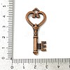 Tibetan Style Alloy Pendants TIBEP-LF1312YKG-R-LF-3