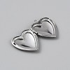 316 Surgical Stainless Steel Locket Pendants STAS-WH0044-75P-2
