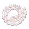 Natural Cultured Freshwater Pearl Beads Strands PEAR-N012-08O-4