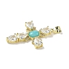 Natural Amazonite Pendants G-P585-04G-07-2
