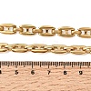 304 Stainless Steel Link Chain Necklaces for Women LS-NJEW-G197-01G-02-5