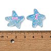 Transparent Epoxy Resin Decoden Cabochons CRES-I030-10A-3