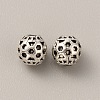 Tibetan Style Alloy Bead FIND-WH0034-46AS-06-2