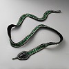 Snake Computerized Embroidery Cloth Iron on/Sew on Patches PATC-WH0002-067A-1