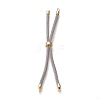 Nylon Twisted Cord Bracelet Making X-MAK-M025-115-1