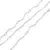 Non-Tarnish 304 Stainless Steel Link Chains STAS-D084-36P-3