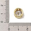 Brass Micro Pave Cubic Zirconia Multi-Strand Links KK-C111-01G-D-3