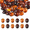 50Pcs Acrylic Beads OACR-YW0004-58-1
