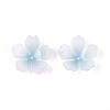 Flower Acrylic Bead Caps X-SACR-T017-51E-3