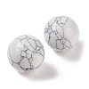 Synthetic Howlite No Hole Sphere Beads G-K353-04D-13-2