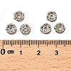 Brass Rhinestone Spacer Beads X-RB-A014-L6mm-01P-2