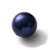 Round ABS Plastic Imitation Pearl Beads OACR-XCP0001-15-3