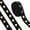 Cotton Herringbone Ribbons with Eyelet Rings OCOR-PH0005-36A-02-1