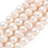 Natural Cultured Freshwater Pearl Beads Strands PEAR-C003-09D-1