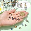 100Pcs 10 Colors Electroplate Glass Beads EGLA-CJ0001-26-2