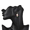 6 Pairs Alloy Enamel Dangle Earrings EJEW-JE06605-5