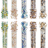 1500Pcs 5 Colors Glass Twist Bugle Beads GLAA-PH0003-73-1